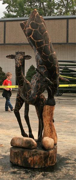 Bongo Love's giraffes. Photo by LibbyMT.com.