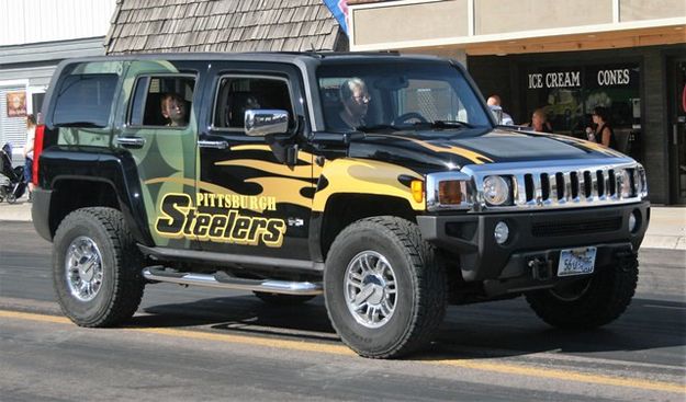 A Steelers fan maybe?. Photo by LibbyMT.com.