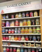 Yankee Candles. Photo by LibbyMT.com.