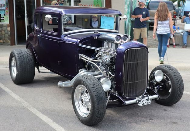 1930 Ford Model A Coupe Hot Rod. Photo by LibbyMT.com.