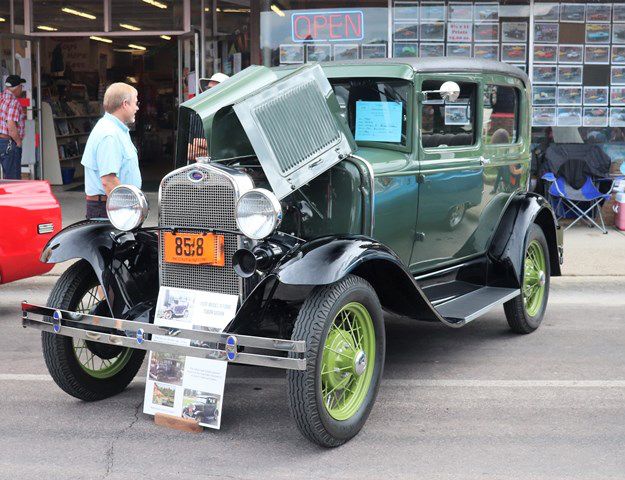 1930 Ford Model A Tudor Sedan. Photo by LibbyMT.com.