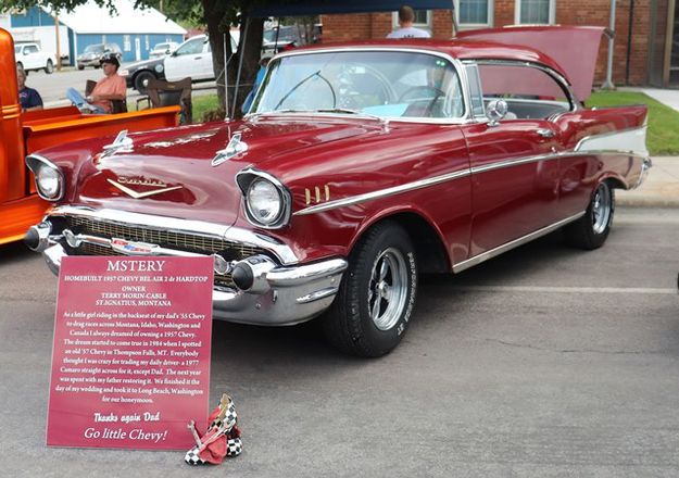 1957 Chevy Bel Air. Photo by LibbyMT.com.