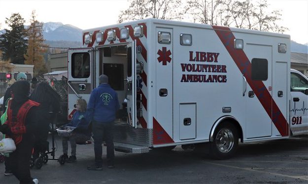 Libby Volunteer Ambulance. Photo by LibbyMT.com.