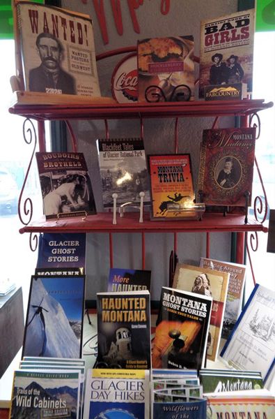 Montana books. Photo by LibbyMT.com.