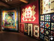 Quilts on display in the Tower Gallery. Photo by LibbyMT.com.