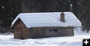 A Montana cabin. Photo by LibbyMT.com.
