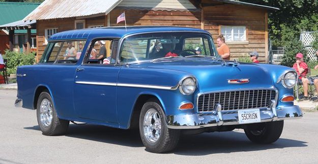 1955 Bel Air Station Wagon. Photo by LibbyMT.com.