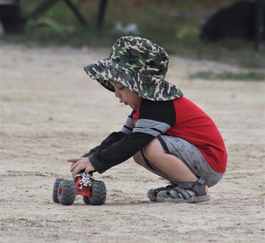 Future RC driver. Photo by LibbyMT.com.