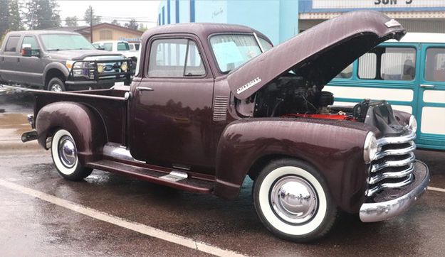 1952 Chevrolet pickup 5 window. Photo by LibbyMT.com.