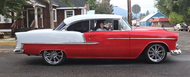 1955 Chevy Bel Air. Photo by LibbyMT.com.