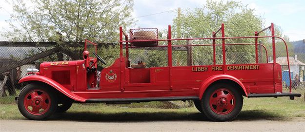 1932 Chevrolet fire truck. Photo by LibbyMT.com.