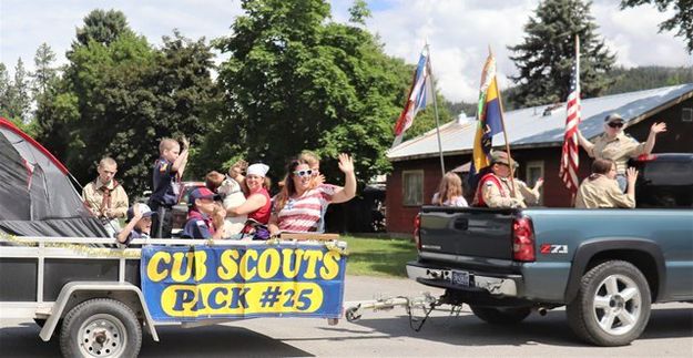 Cub Scouts and Boy Scouts. Photo by LibbyMT.com.