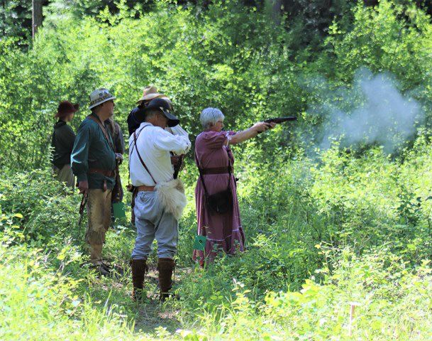 Pistol shoot. Photo by LibbyMT.com.