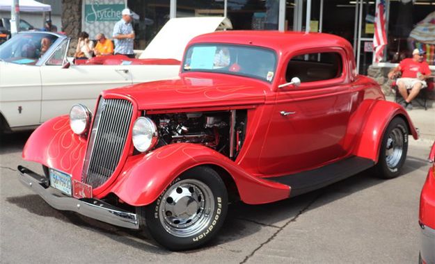 1934 Ford 3 window coupe. Photo by LibbyMT.com.