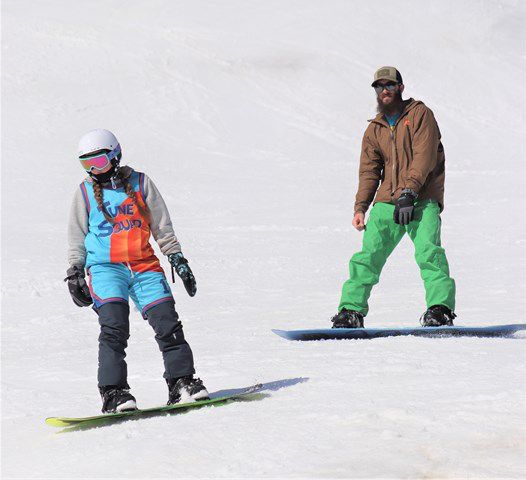 Snowboarders. Photo by LibbyMT.com.