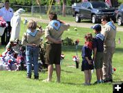 Boy Scouts and Cub Scouts. Photo by LibbyMT.com.