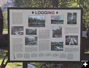 Logging history. Photo by LibbyMT.com.