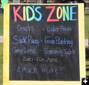 Kids' Zone. Photo by LibbyMT.com.