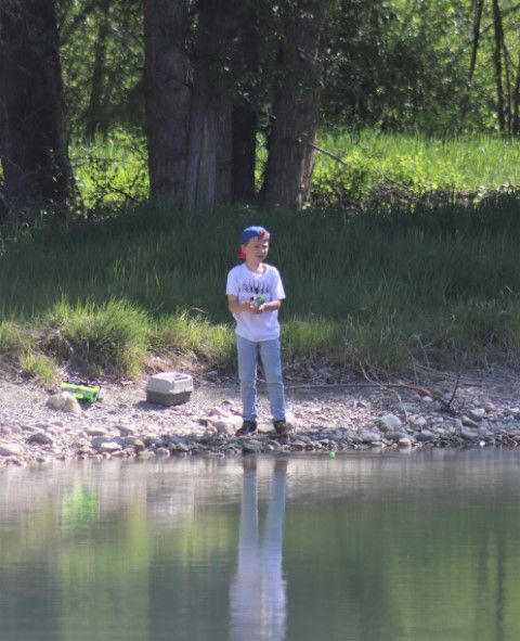 A good day at the pond. Photo by LibbyMT.com.