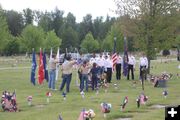 Showing respect. Photo by LibbyMT.com.