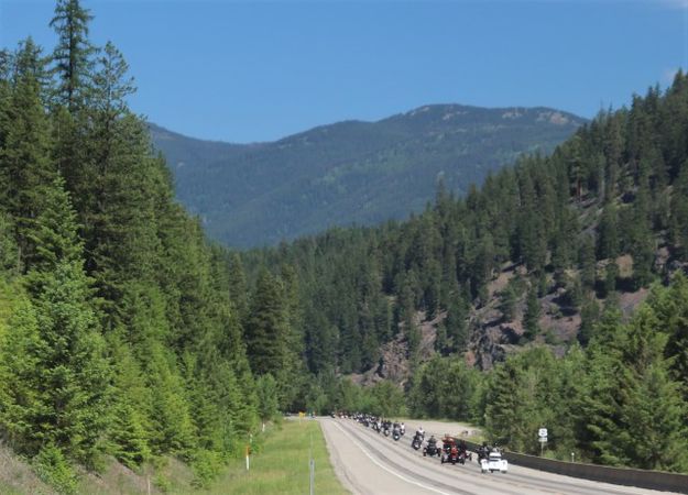 Beautiful day for a ride. Photo by LibbyMT.com.
