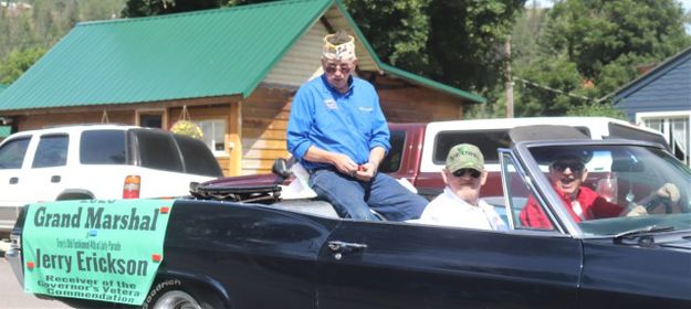 <center>Grand Marshal</center> <center>Jerry Erickson</center>. Photo by LibbyMT.com.