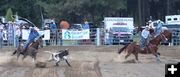 Team roping. Photo by LibbyMT.com.