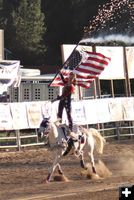 All American salute. Photo by LibbyMT.com.