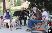 The 4 Saxes. Photo by LibbyMT.com.