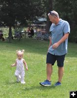 Walking practice. Photo by LibbyMT.com.