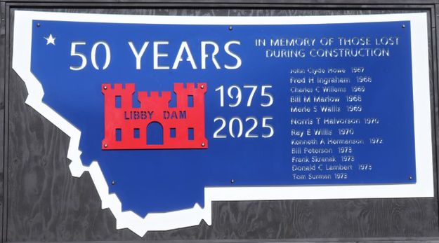 The Memorial plaque. Photo by LibbyMT.com.