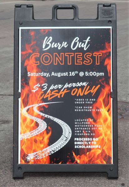 Come to the Burnout. Photo by LibbyMT.com.