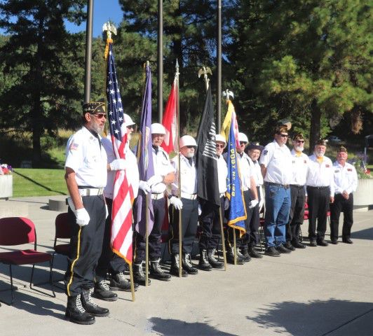Color Guard. Photo by LibbyMT.com.