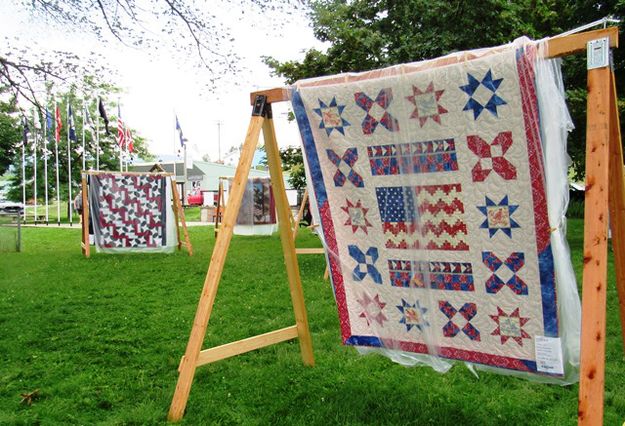 Quilts for Heroes. Photo by LibbyMT.com.