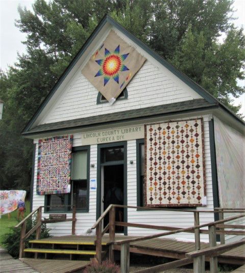 Historical Village library. Photo by LibbyMT.com.