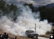 Burnout: 1978 Malibu. Photo by LibbyMT.com.