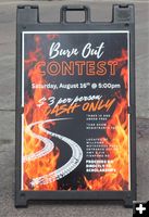 Come to the Burnout. Photo by LibbyMT.com.