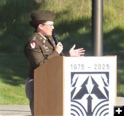 Colonel Kathryn Sanborn. Photo by LibbyMT.com.