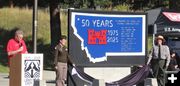 Memorial Plaque unveiling. Photo by LibbyMT.com.