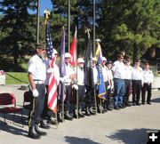 Color Guard. Photo by LibbyMT.com.
