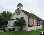Historical Village schoolhouse. Photo by LibbyMT.com.