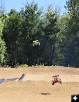 Airborne. Photo by LibbyMT.com.