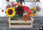 Table decoration. Photo by LibbyMT.com.