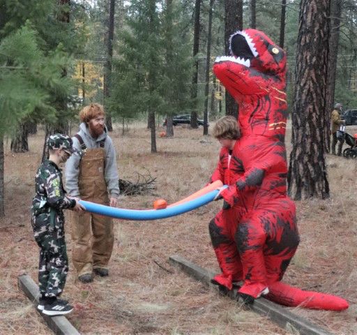 Balancing act. Photo by LibbyMT.com.