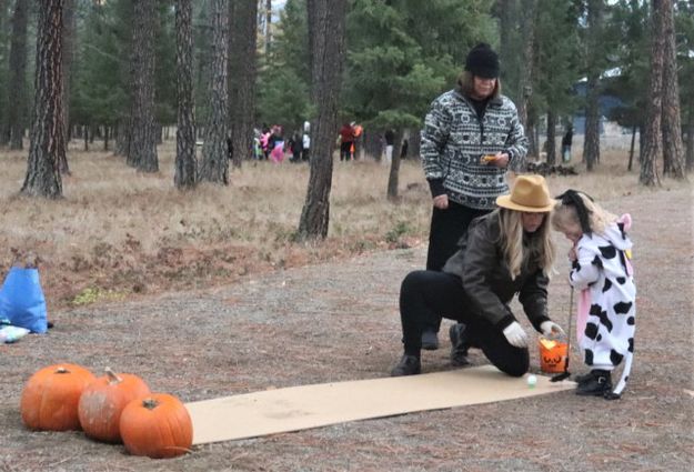 Pumpkin golf. Photo by LibbyMT.com.