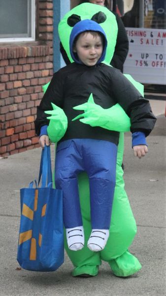 Alien abduction. Photo by LibbyMT.com.