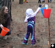 Got it!. Photo by LibbyMT.com.