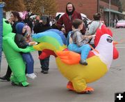 Rooster ride. Photo by LibbyMT.com.