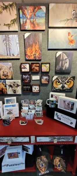 Wall art. Photo by LibbyMT.com.