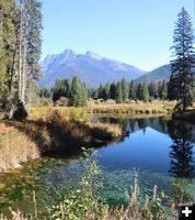Reflection pond. Photo by LibbyMT.com.